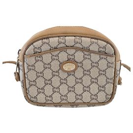 Tracolla Gucci Sherry Line GG Marrone
