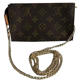 Louis Vuitton Clutch-Taschen Braun