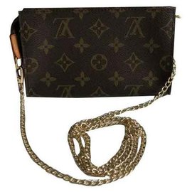 Louis Vuitton-Sacos de embreagem-Marrom