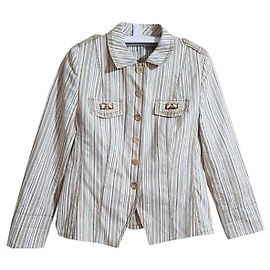 Blazer a righe Basler cotone viscosa Multicolore