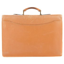 St Dupont-Beautiful vintage St Dupont binder in bi-leather gold in good condition!-Golden