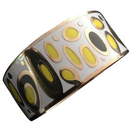 Furla, pulseira de punho Branco