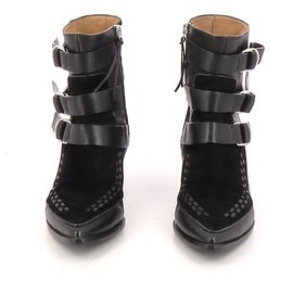 Isabel Marant-Ankle Boots / Botas Baixas-Preto