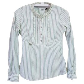 Camicia Tommy Hilfiger in cotone multicolore S Multicolore