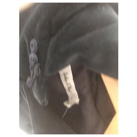 Baby Dior-blue velvet coat night baby Dior-Dark blue