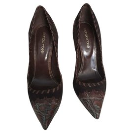 Sergio Rossi-Scarole donna pump-Chocolate