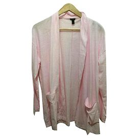 J.Crew Pink Cotton Blend Jacket with Shawl Collar Pink