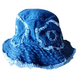 MOSCHINO Hat in Jeans Blue