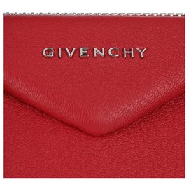 Givenchy-GIVENCHY ANTIGONA TAMANHO PEQUENO NOVO VERMELHO-Vermelho