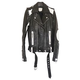 Perfecto leather jacket Sallie IRO Black White