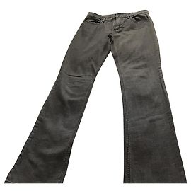 Jeans Apostrophe Grigio in Cotone Taglia 38 Grigio