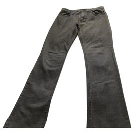 Vaqueros Apostrophe Grises de Algodón Talla 38 Gris