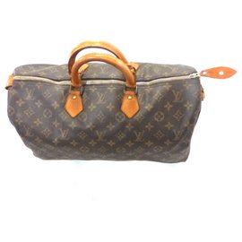 Louis Vuitton-SPEEDY 40 MONOGRAM-Marron