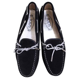 Tod's-Tod's Gommino Driving Shoes-Blue