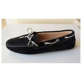 Tod's-Tod's Gommino Driving Shoes-Blue