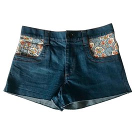 Prada short Bleu