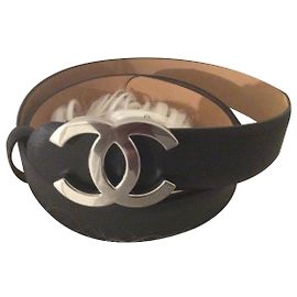 Chanel Gürtel Schwarz