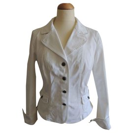 Dolce & Gabbana-D & G DOLCE & GABBANA SHORT JACKET-White