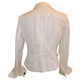 Dolce & Gabbana-D & G DOLCE & GABBANA SHORT JACKET-White
