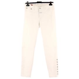 Marithé et François Girbaud Pantalon Blanc