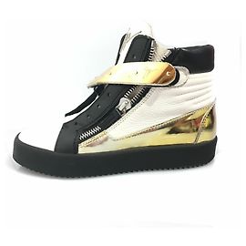 Giuseppe Zanotti Sneaker alta di Giuseppe Hero Nero Bianco