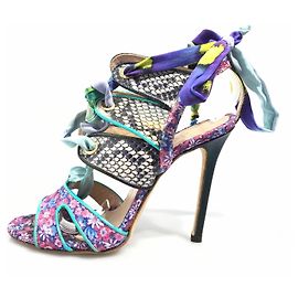 MSGM Multi Schnürsandale Mehrfarben