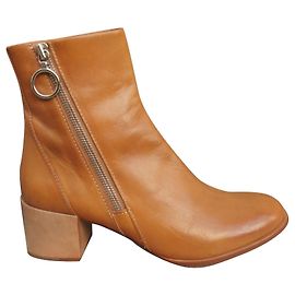 Rag & Bone leather ankle boots caramel size 36 Caramel