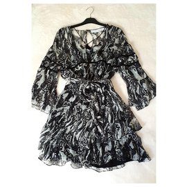 Iro-CLASH DRESS-Zebra print