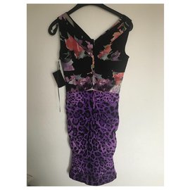 Dolce & Gabbana-Vestidos-Púrpura