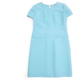 Courreges klassisch Wolle blau FR42/44 Hellblau