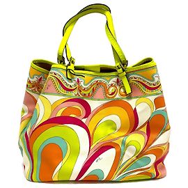 Emilio Pucci cabas d'été Multicolore