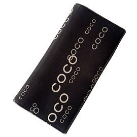 Portfolio chanel coco limited edition Black Dark brown