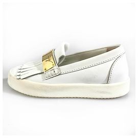 Giuseppe Zanotti Weißer Zilly Fringe Sneaker Weiß