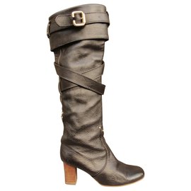 Chloé-high boots Chloé-Black