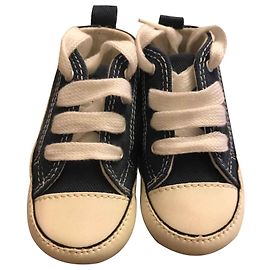 Converse First Steps Shoes Blue Denim Blue