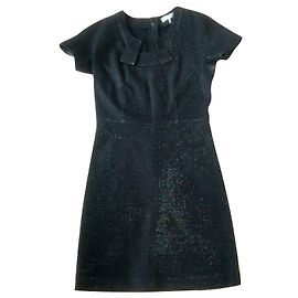 Vestido sem mangas See by Chloé comprimento médio de lã Multicor