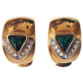 Boucles d'oreilles Lanvin Doré