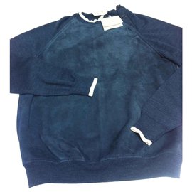 Hermès Hermes-Sweatshirt Marineblau
