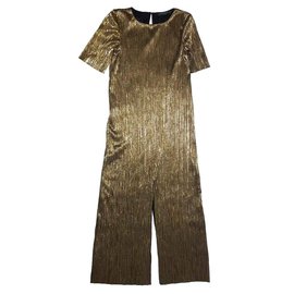 Zara Kleider Golden