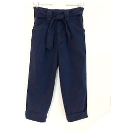 Isabel Marant Etoile Pantalones ozzy Azul marino