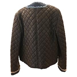Dolce & Gabbana-Dolce & Gabbana quilted lambskin jacket-Black