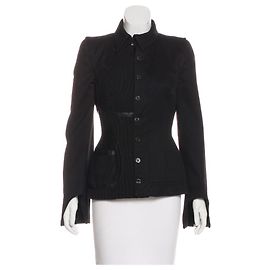 Alexander Mcqueen jacket !! Stunning Unique Black