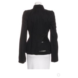 Alexander Mcqueen-Veste Alexander Mcqueen !! Superbe Unique-Noir