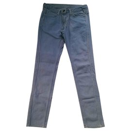 Jeans Sandro Blu Chiaro Cotone Blu chiaro