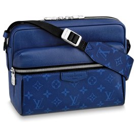 Louis Vuitton-Mensajero al aire libre Louis Vuitton Taigarama-Azul