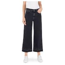7 For All Mankind Vaqueros Flare Negros Denim 42 Negro