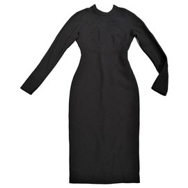 Roberto Cavalli-Roberto Cavalli Black cashmere dress XS-Black