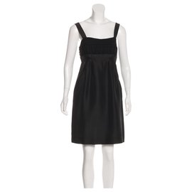 Diane Von Furstenberg-DvF Celardo silk dress-Black