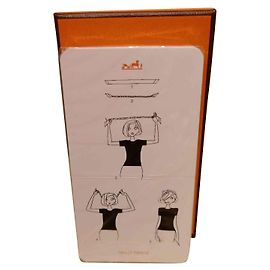 Hermès Card to tie for square and twilly Other
