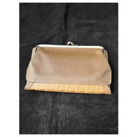Fendi-vintage Fendi wallet-Taupe